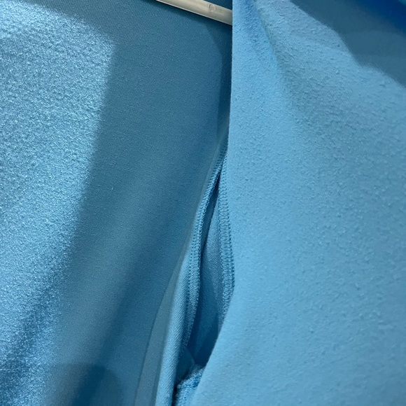 Balenciaga plush hoodie, rich turquoise color! - Picture 9 of 11